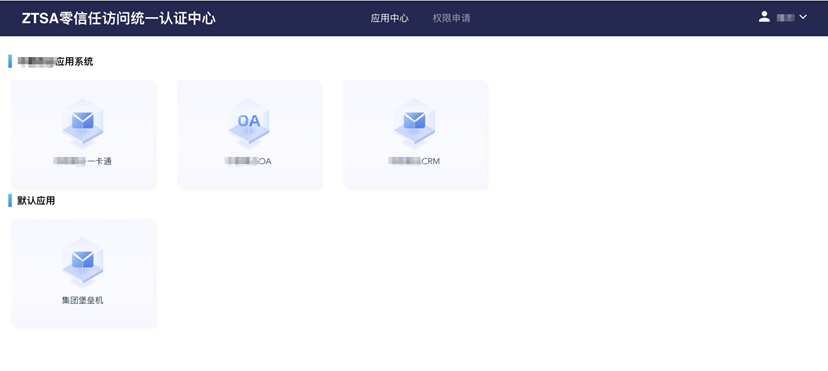 零信任访问统一认证中心